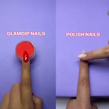 Glamrdip ad frame